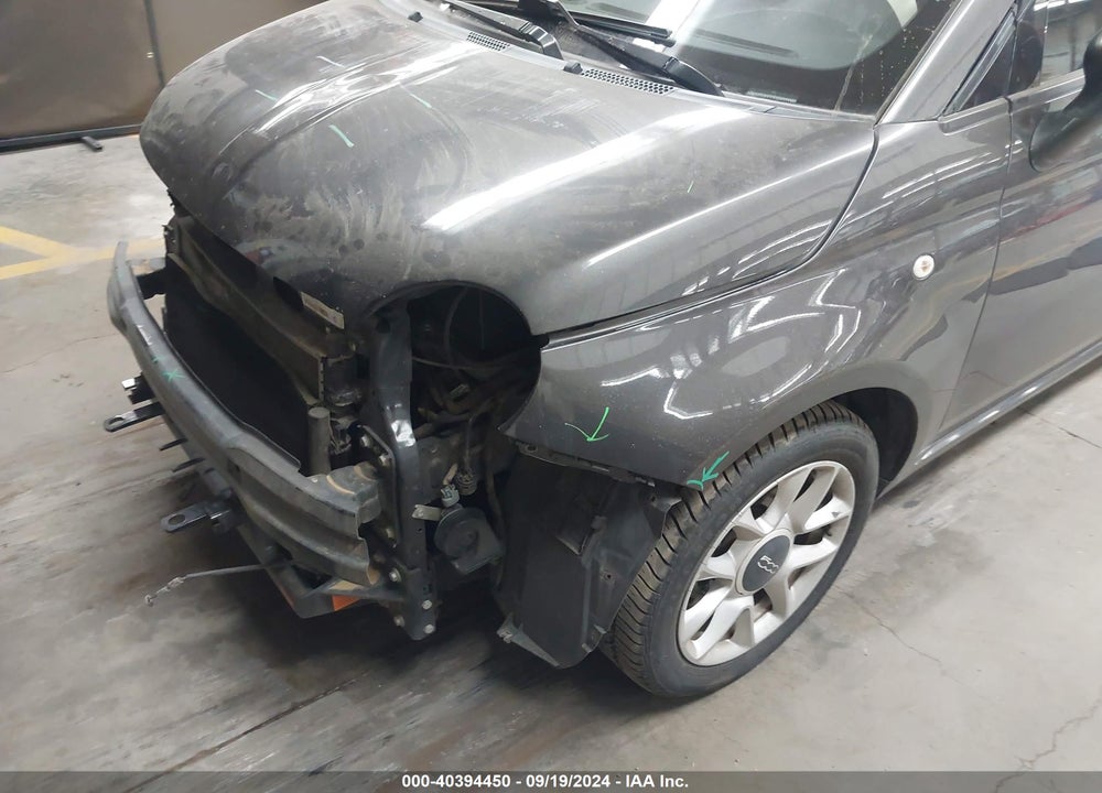 2016 FIAT 500 EASY VIN: 3C3CFFKR7GT136315