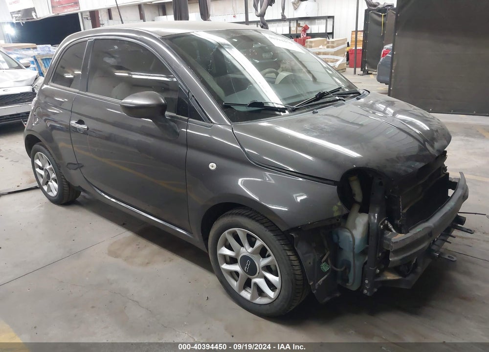2016 FIAT 500 EASY VIN: 3C3CFFKR7GT136315