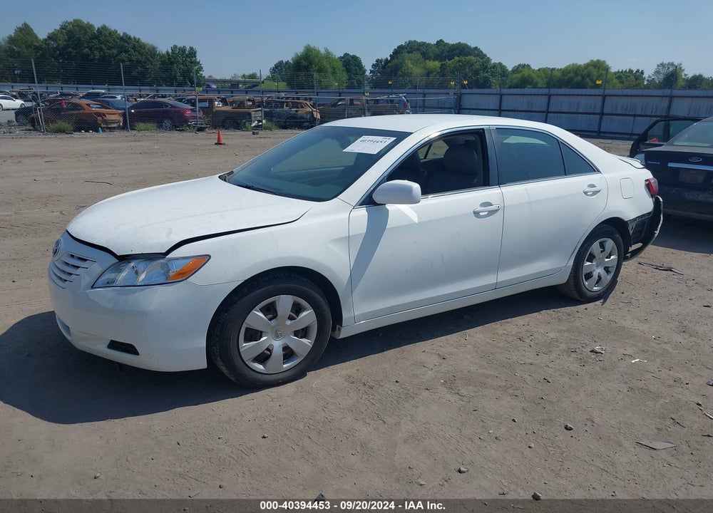 2008 TOYOTA CAMRY LE VIN: 4T4BE46K78R032900