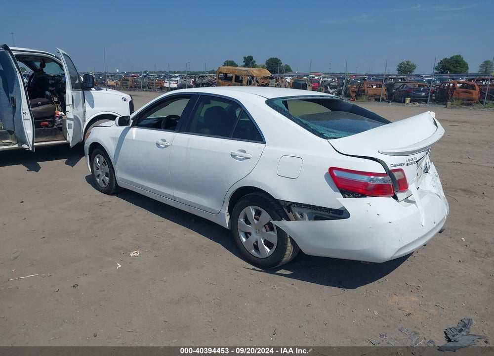 2008 TOYOTA CAMRY LE VIN: 4T4BE46K78R032900