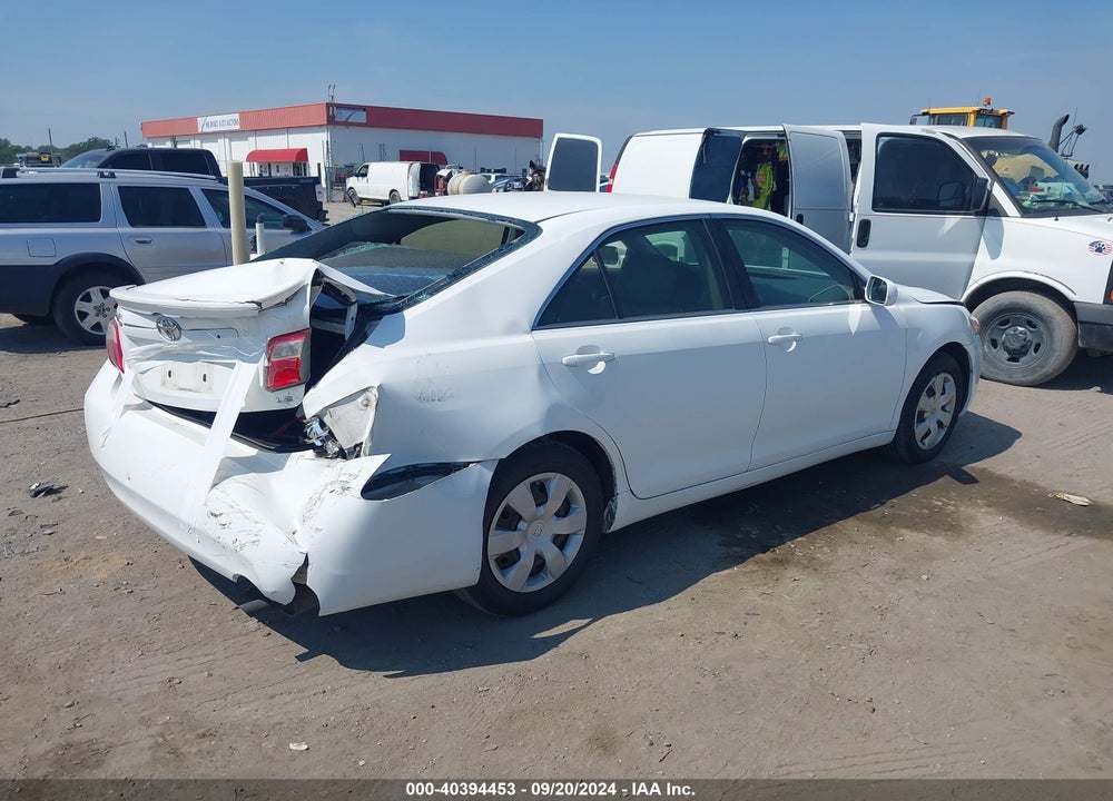 2008 TOYOTA CAMRY LE VIN: 4T4BE46K78R032900