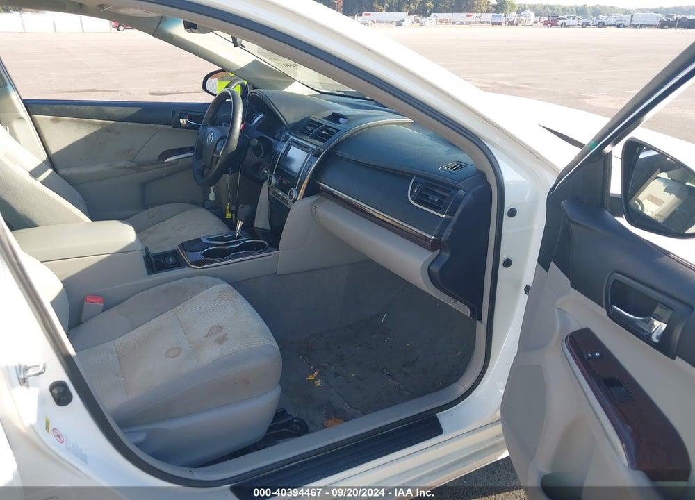 2012 TOYOTA CAMRY XLE VIN: 4T4BF1FK3CR213643