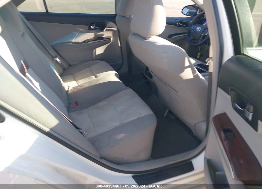 2012 TOYOTA CAMRY XLE VIN: 4T4BF1FK3CR213643
