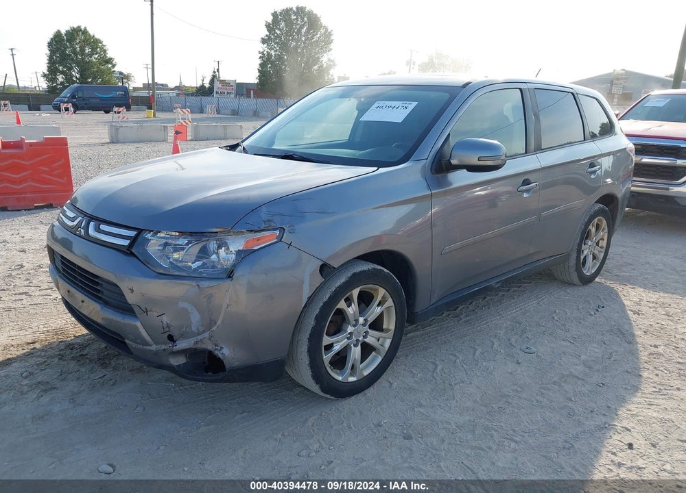 2014 MITSUBISHI OUTLANDER SE VIN: JA4AD3A34EZ008540