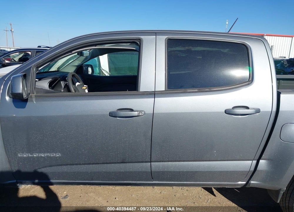 2022 CHEVROLET COLORADO 2WD SHORT BOX WT VIN: 1GCGSBEAXN1299827