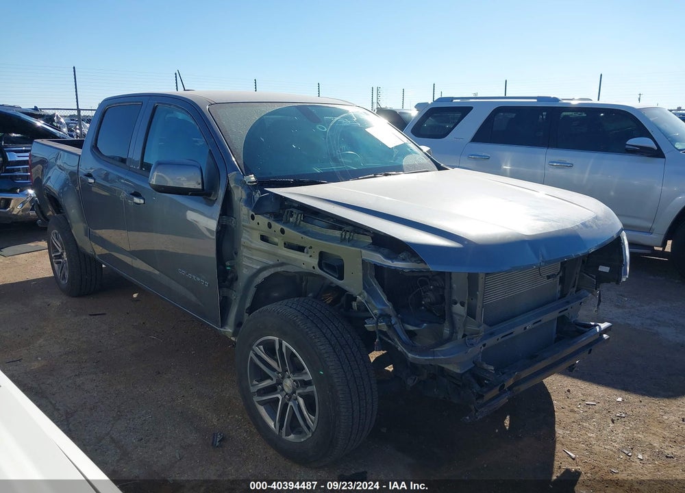 2022 CHEVROLET COLORADO 2WD SHORT BOX WT VIN: 1GCGSBEAXN1299827