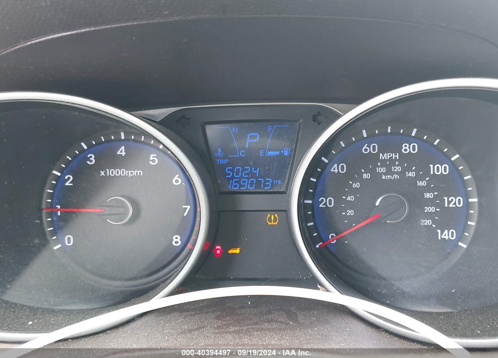 2012 HYUNDAI TUCSON GLS VIN: KM8JU3AC8CU394049