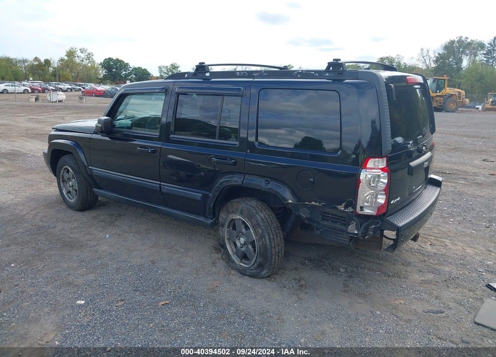 2007 JEEP COMMANDER SPORT VIN: 1J8HG48K97C606538