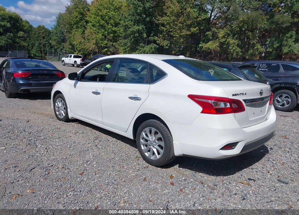 2017 NISSAN SENTRA SV VIN: 3N1AB7AP6HY282085