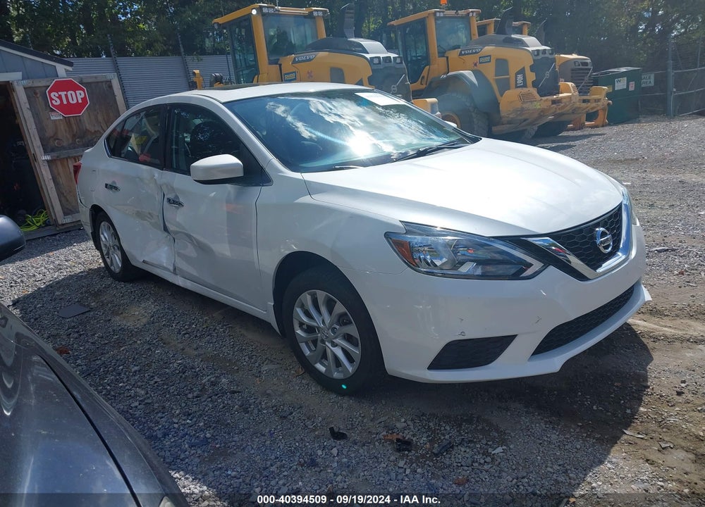 2017 NISSAN SENTRA SV VIN: 3N1AB7AP6HY282085