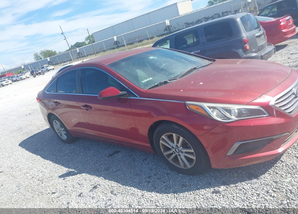 2016 HYUNDAI SONATA SE VIN: 5NPE24AF9GH370435