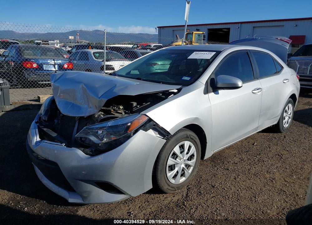 2015 TOYOTA COROLLA L VIN: 2T1BURHE6FC352774