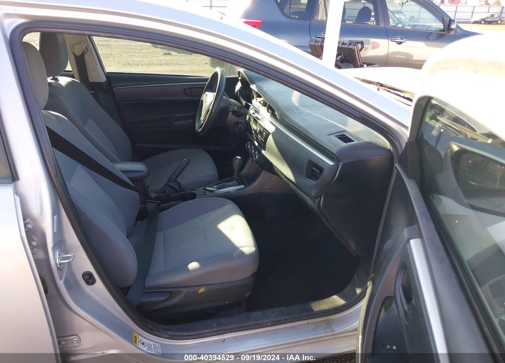 2015 TOYOTA COROLLA L VIN: 2T1BURHE6FC352774