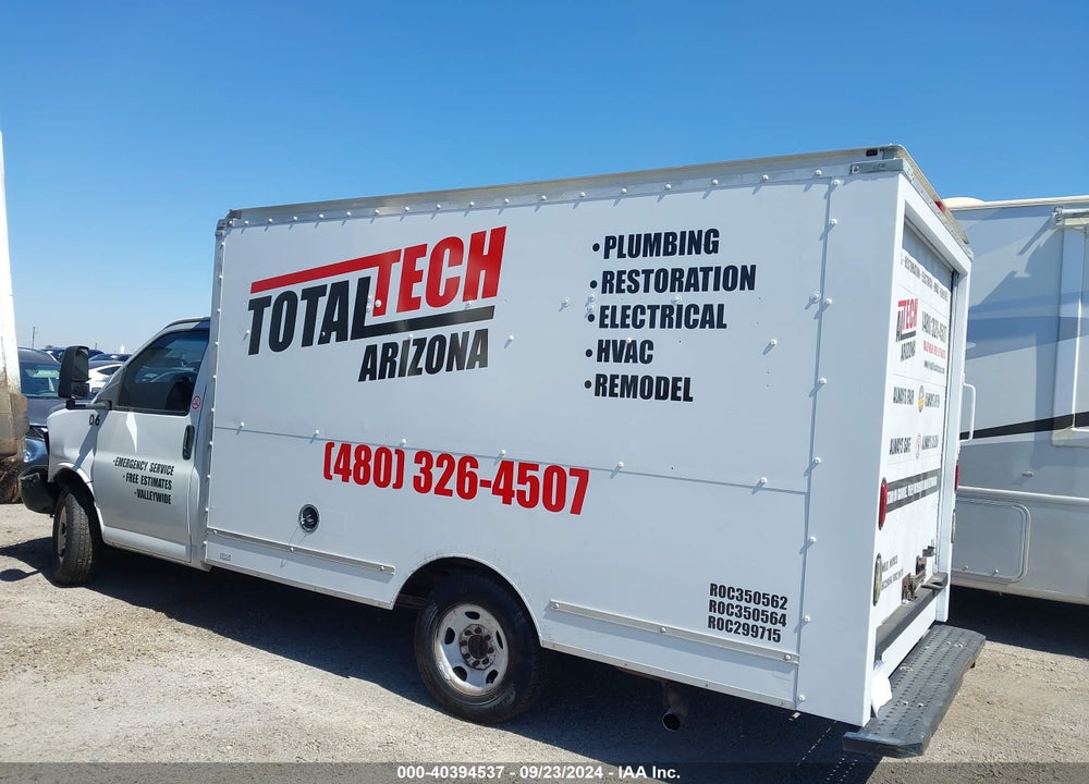 2011 GMC SAVANA CUTAWAY WORK VAN VIN: 1GDY72CA7B1902815