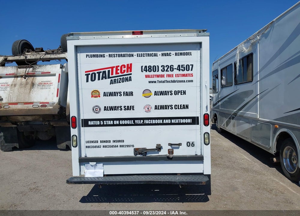 2011 GMC SAVANA CUTAWAY WORK VAN VIN: 1GDY72CA7B1902815