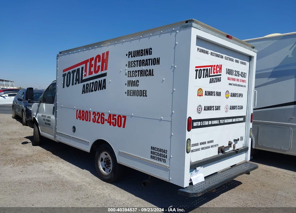 2011 GMC SAVANA CUTAWAY WORK VAN VIN: 1GDY72CA7B1902815