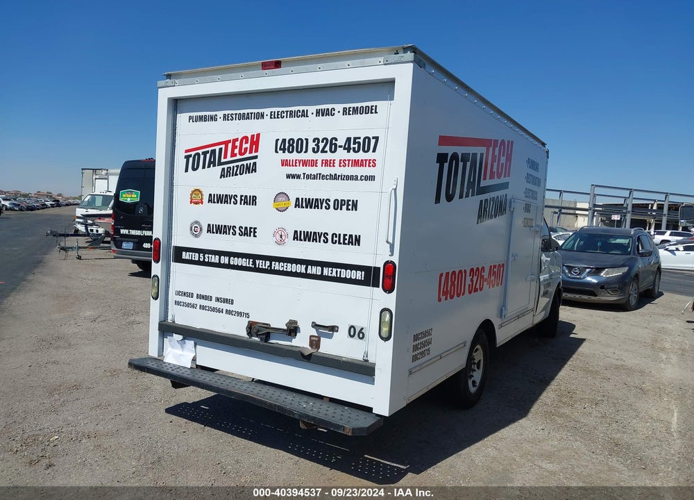2011 GMC SAVANA CUTAWAY WORK VAN VIN: 1GDY72CA7B1902815
