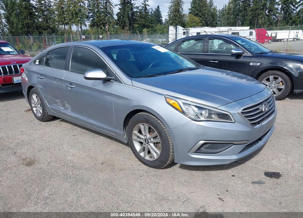 2016 HYUNDAI SONATA SE VIN: 5NPE24AF7GH320181