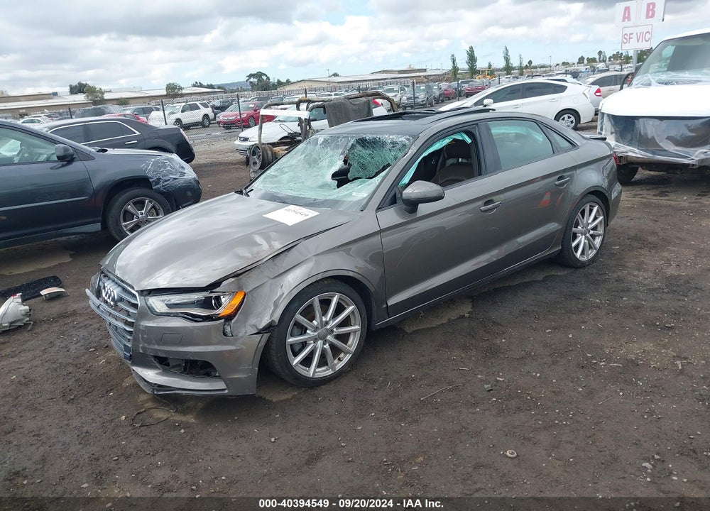 2015 AUDI A3 2.0T PREMIUM VIN: WAUBFGFF5F1058634