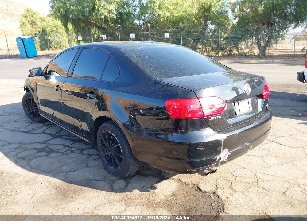 2012 VOLKSWAGEN JETTA 2.0L BASE/2.0L S VIN: 3VW2K7AJ1CM346110