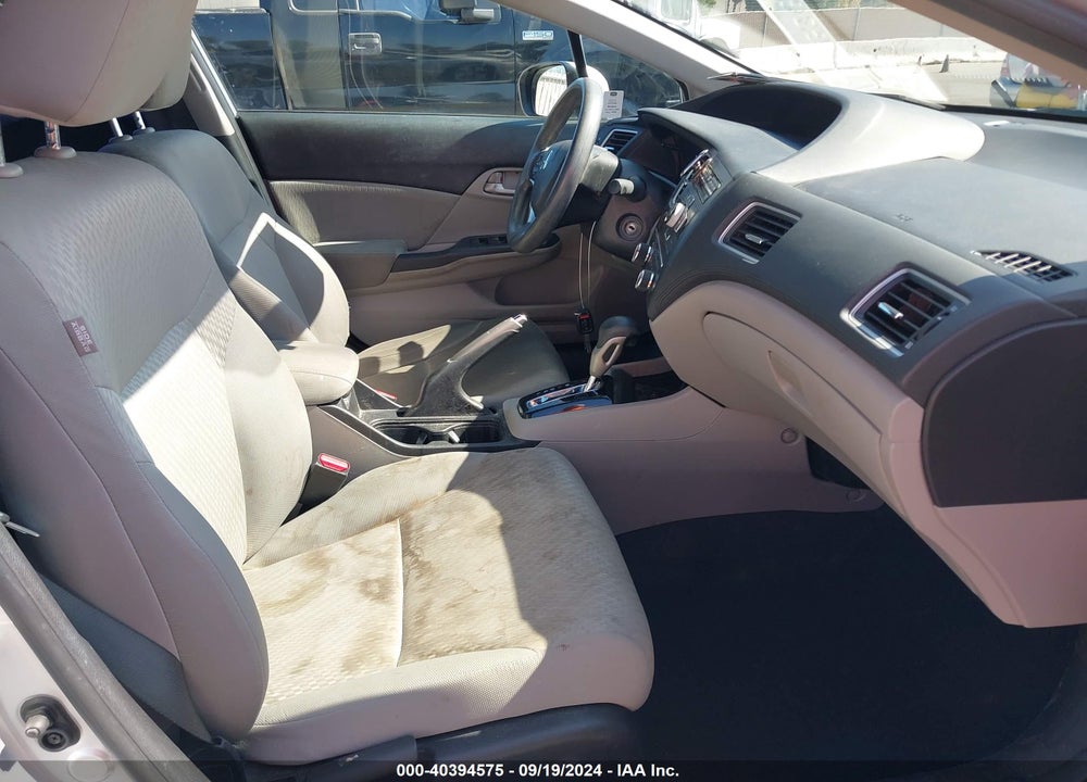 2014 HONDA CIVIC LX VIN: 19XFB2F50EE266684
