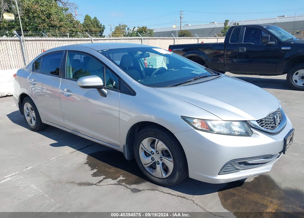 2014 HONDA CIVIC LX VIN: 19XFB2F50EE266684