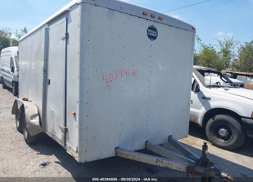 2003 WELLS CARGO --- VIN: 1WC200F2832047591