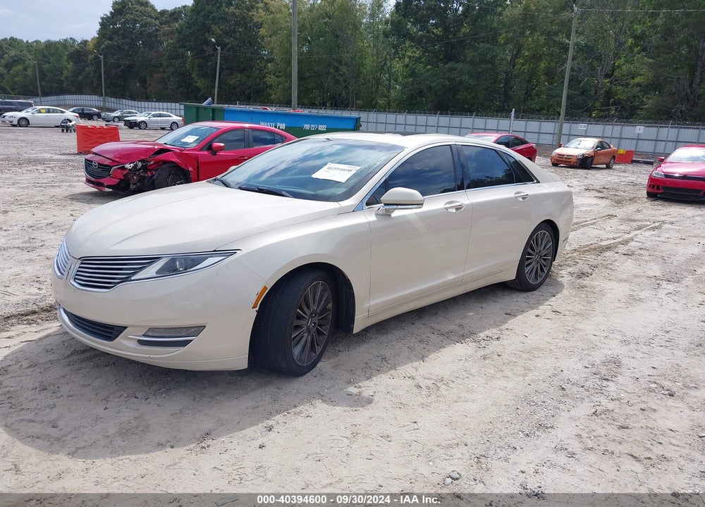 2014 LINCOLN MKZ VIN: 3LN6L2G94ER824376