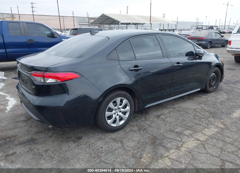 2021 TOYOTA COROLLA LE VIN: 5YFEPMAE3MP217749