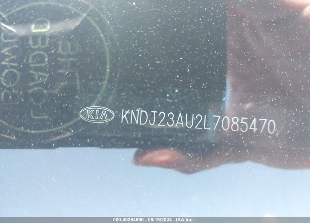 2020 KIA SOUL LX VIN: KNDJ23AU2L7085470