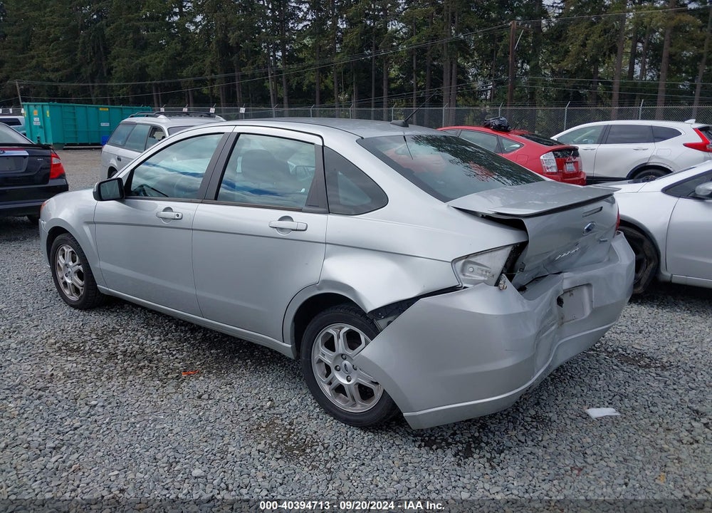 2009 FORD FOCUS SES VIN: 1FAHP36N59W145800