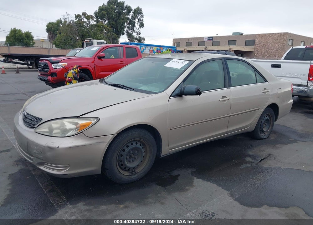 2004 TOYOTA CAMRY LE VIN: 4T1BE32K84U883186