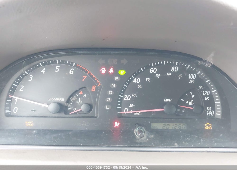 2004 TOYOTA CAMRY LE VIN: 4T1BE32K84U883186