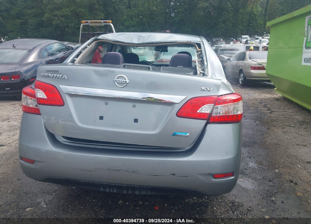2013 NISSAN SENTRA SV VIN: 3N1AB7AP0DL738430