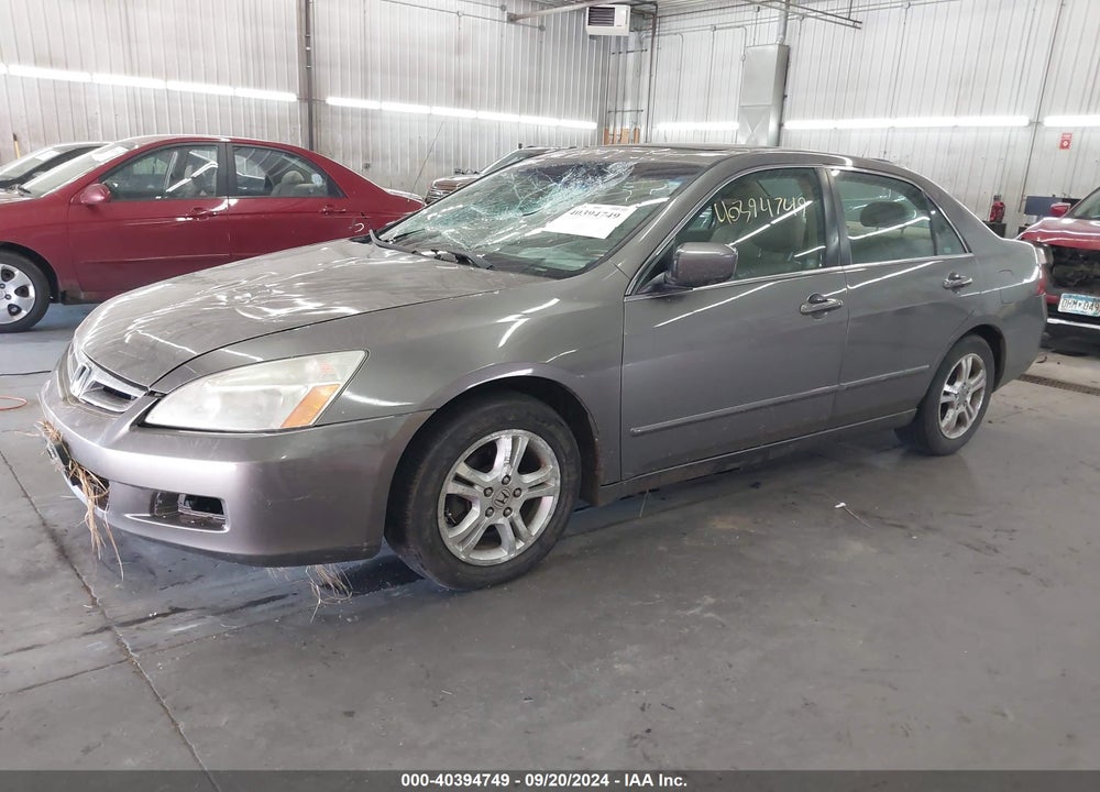 2007 HONDA ACCORD 2.4 EX VIN: 1HGCM56867A117065