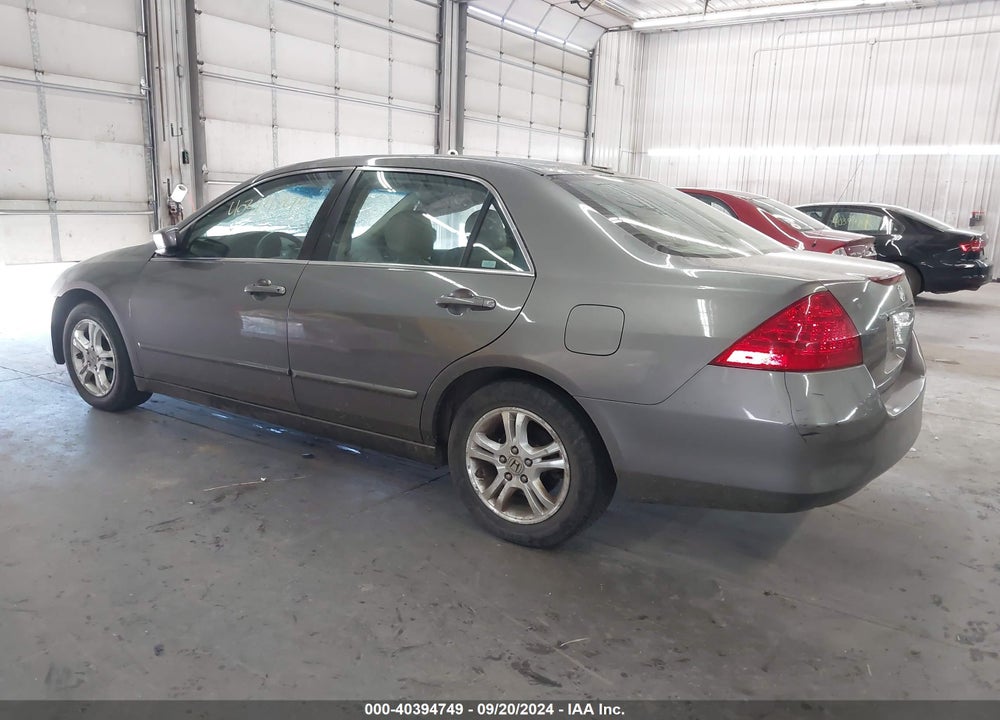 2007 HONDA ACCORD 2.4 EX VIN: 1HGCM56867A117065