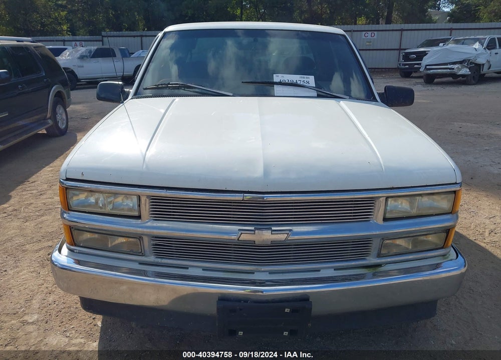1998 CHEVROLET C1500 FLEETSIDE VIN: 2GCEC19R1W1161085