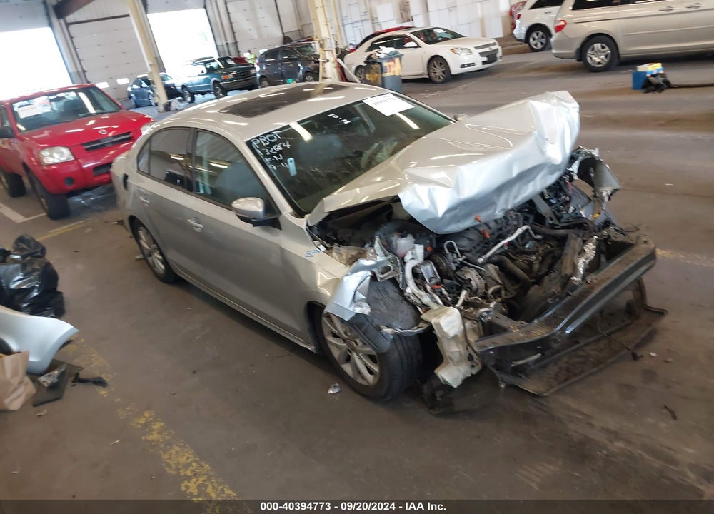 2011 VOLKSWAGEN JETTA 2.5L SE VIN: 3VWDZ7AJ3BM347455