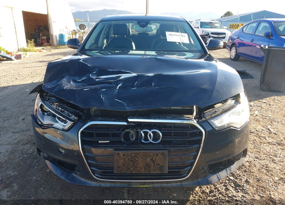 2012 AUDI A6 3.0 PREMIUM VIN: WAUBGAFC3CN018878
