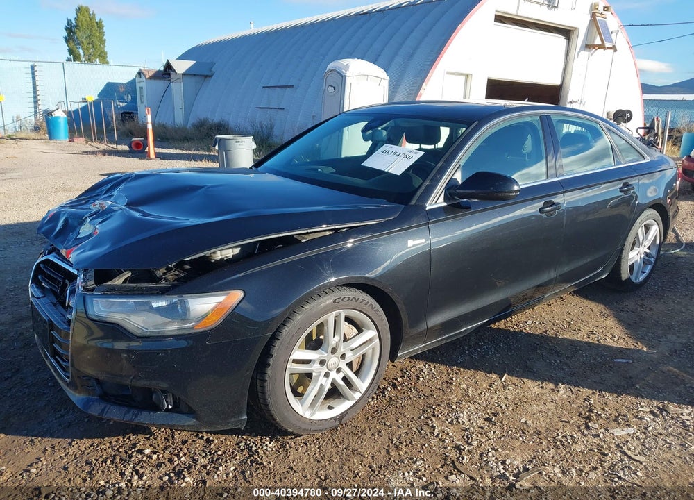 2012 AUDI A6 3.0 PREMIUM VIN: WAUBGAFC3CN018878