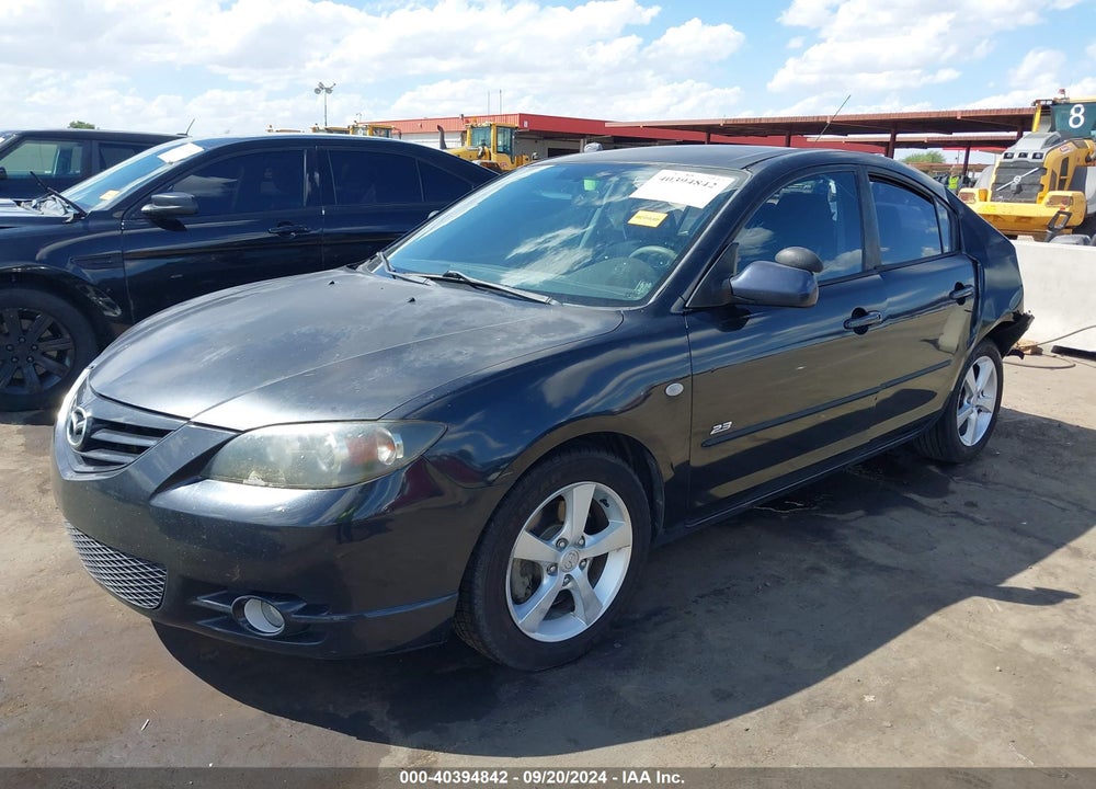 2004 MAZDA 3 S VIN: JM1BK123741208991