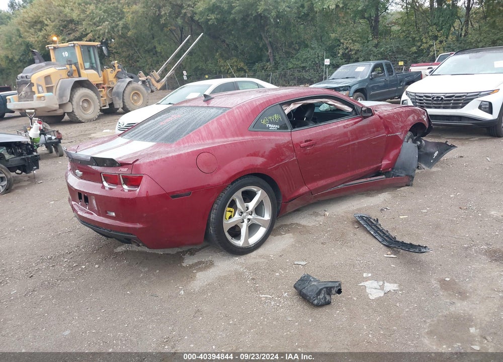 2011 CHEVROLET CAMARO 2LT VIN: 2G1FC1ED7B9113139