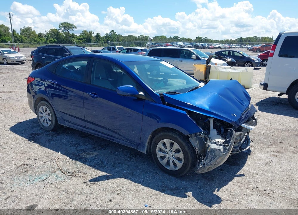 2017 HYUNDAI ACCENT SE VIN: KMHCT4AE8HU206544
