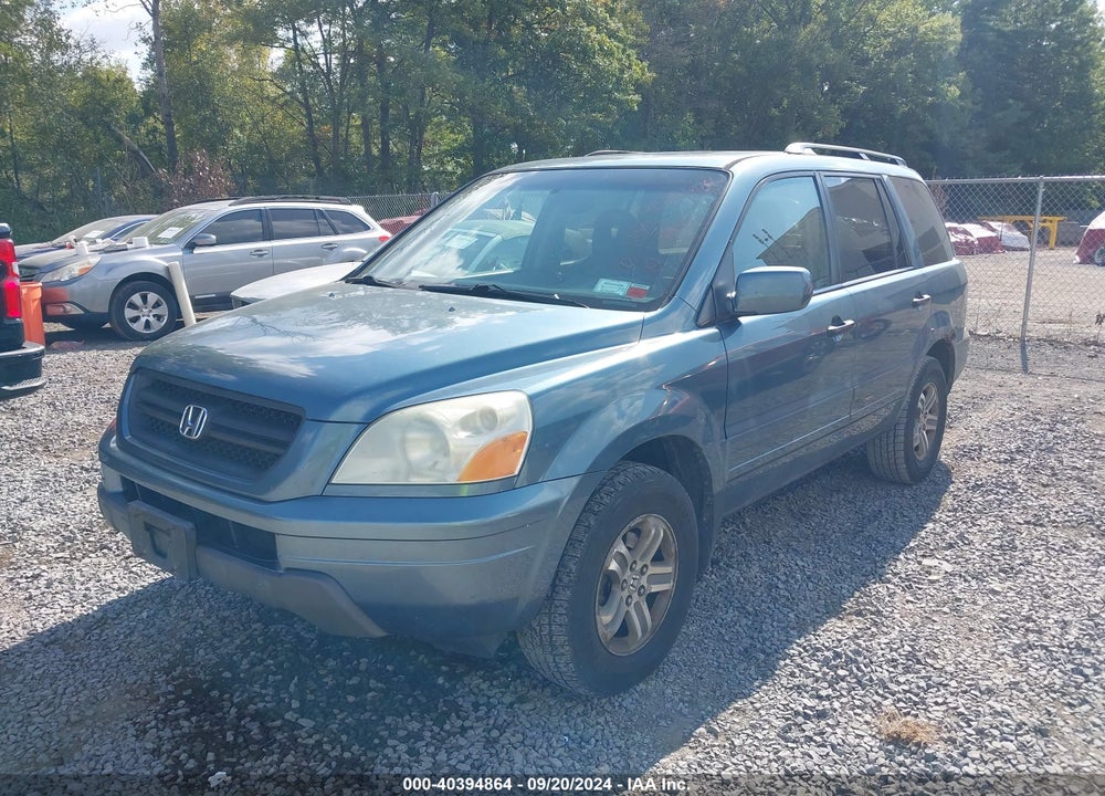 2005 HONDA PILOT EX-L VIN: 2HKYF185X5H507537