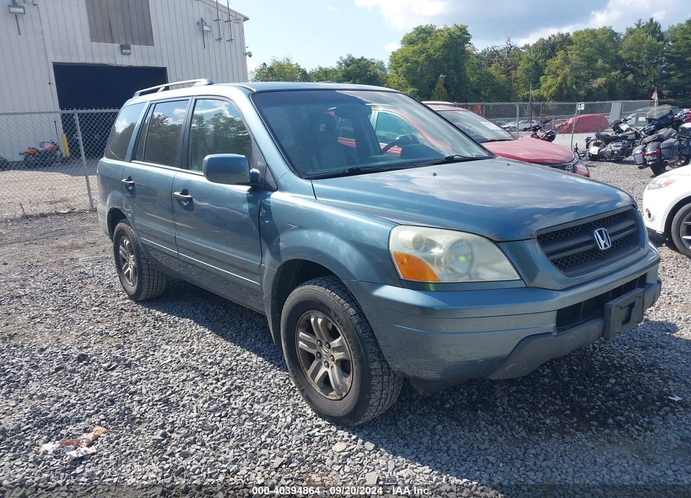 2005 HONDA PILOT EX-L VIN: 2HKYF185X5H507537