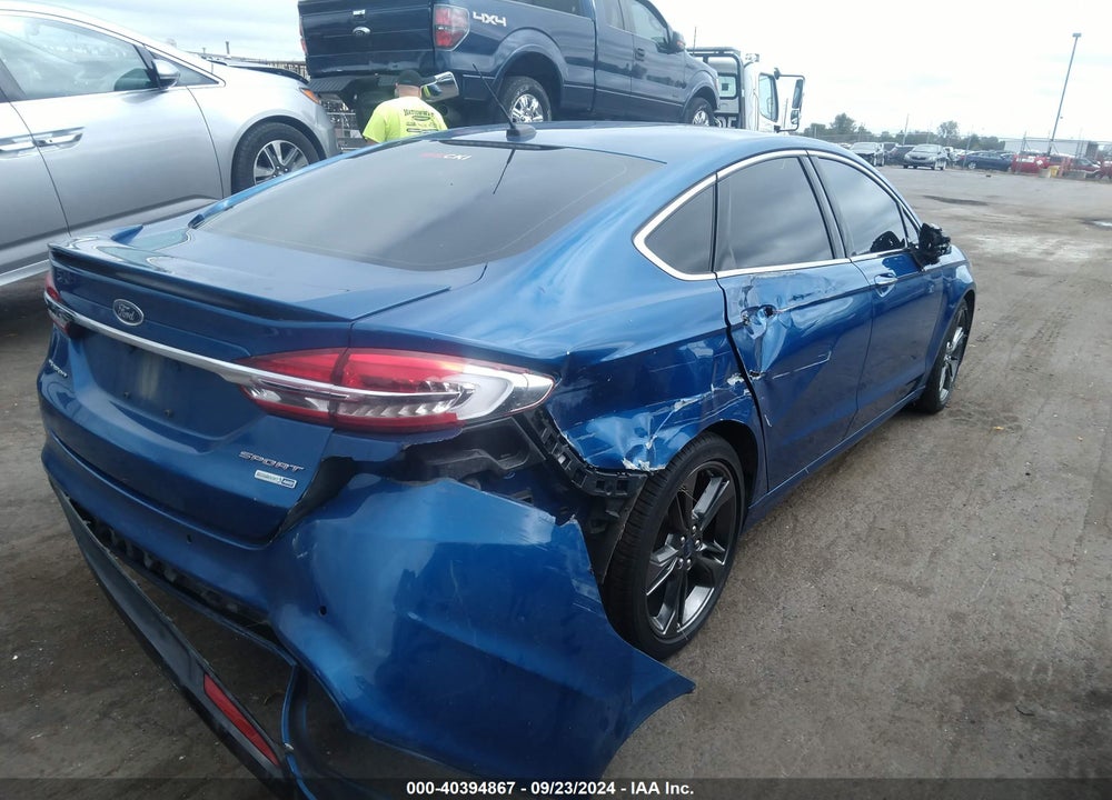 2018 FORD FUSION SPORT VIN: 3FA6P0VP1JR163047