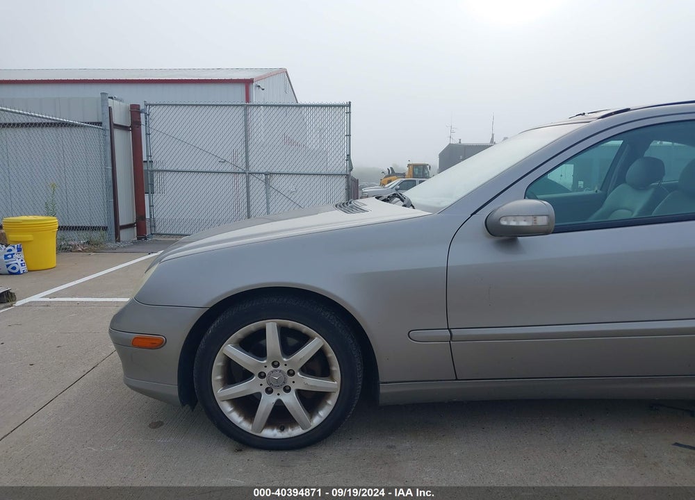 2004 MERCEDES-BENZ C 230 KOMPRESSOR SPORT VIN: WDBRN40J04A605983