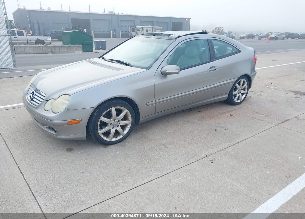 2004 MERCEDES-BENZ C 230 KOMPRESSOR SPORT VIN: WDBRN40J04A605983