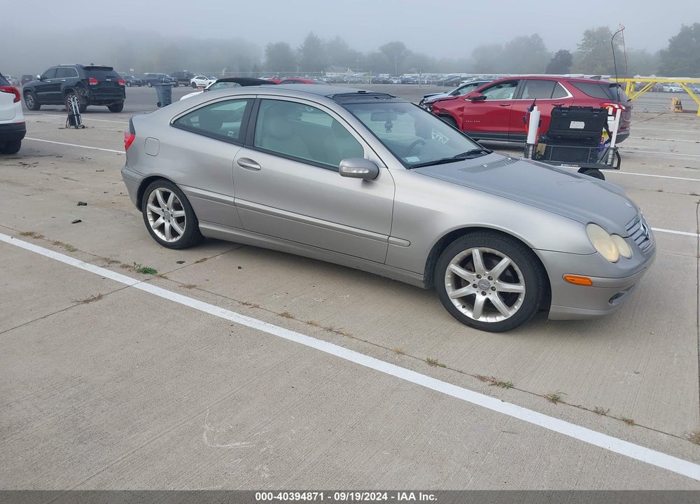 2004 MERCEDES-BENZ C 230 KOMPRESSOR SPORT VIN: WDBRN40J04A605983