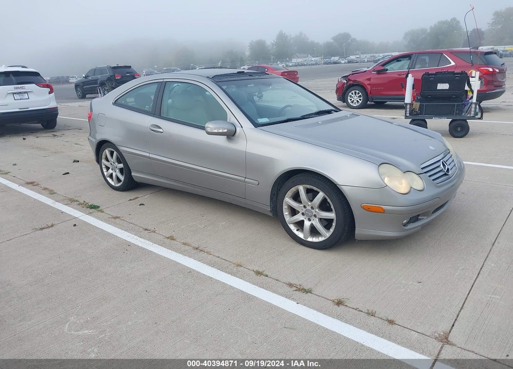 2004 MERCEDES-BENZ C 230 KOMPRESSOR SPORT VIN: WDBRN40J04A605983